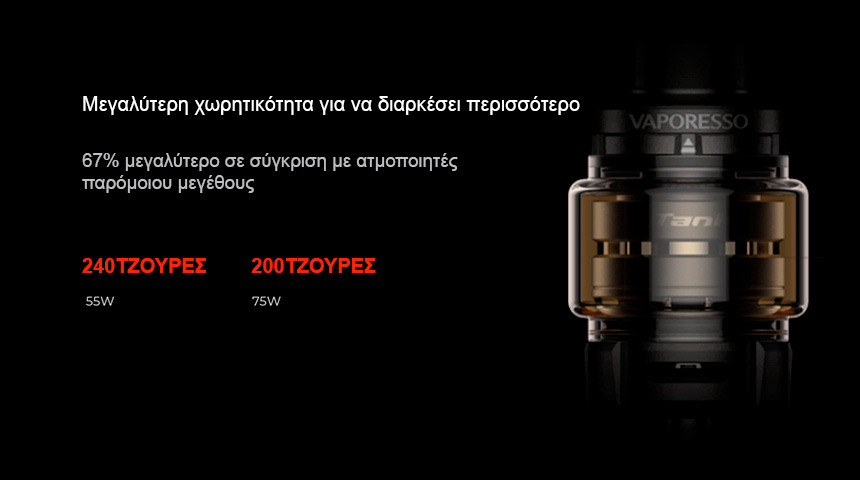 Vaporesso Clearomizer ITank 26mm TPD slider 03