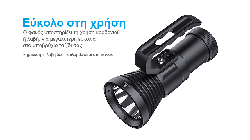 XTAR D28 3600 Diving Flashlight slider12