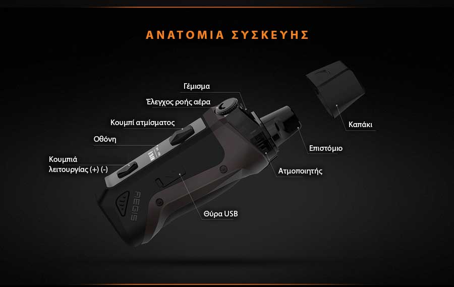 Geekvape Aegis Boost Pod System Kit 1500mAh slider06