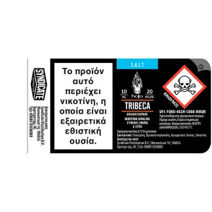 Έτοιμο υγρό με άλας νικοτίνης Halo Tribeca Nic Salt 10ml 20mg
