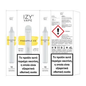IZY VAPE IZY One 2ml Disposable Pineapple Ice 18mg