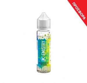 Flavorshot Kemistry Peach Cobbler n Cream 18ml/60ml bottle flavor