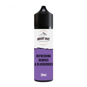 MOUNT VAPE REFRESHING BERRIES and BLUEBERRIES 20ML 60ML FLAVORSHOT