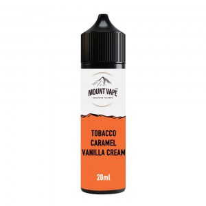 MOUNT VAPE TOBACCO CARAMEL VANILLA CREAM 20ML 60ML FLAVORSHOT