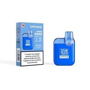 Steam Train Disposable 600 Mr. Blue (Blueberry Raspberry) 20mg 2ml Ηλεκτρονικό τσιγάρο μιας χρήσης