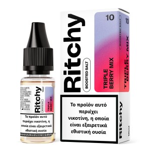 Ritchy Triple Berry Mix Salt 10ml 10mg Υγρό αναπλήρωσης με άλας νικοτίνης