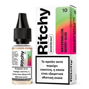 Ritchy Watermelon Berry Gum Salt 10ml 10mg Υγρό αναπλήρωσης με άλας νικοτίνης