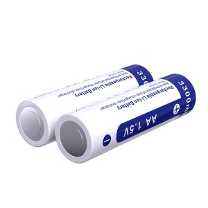 XTAR AA 1.5V 2000mAh 3300mWh Μπαταρία επαναφορτιζόμενη Li-ion με προστασία